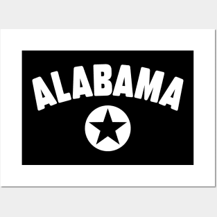 State of Alabama Posters and Art